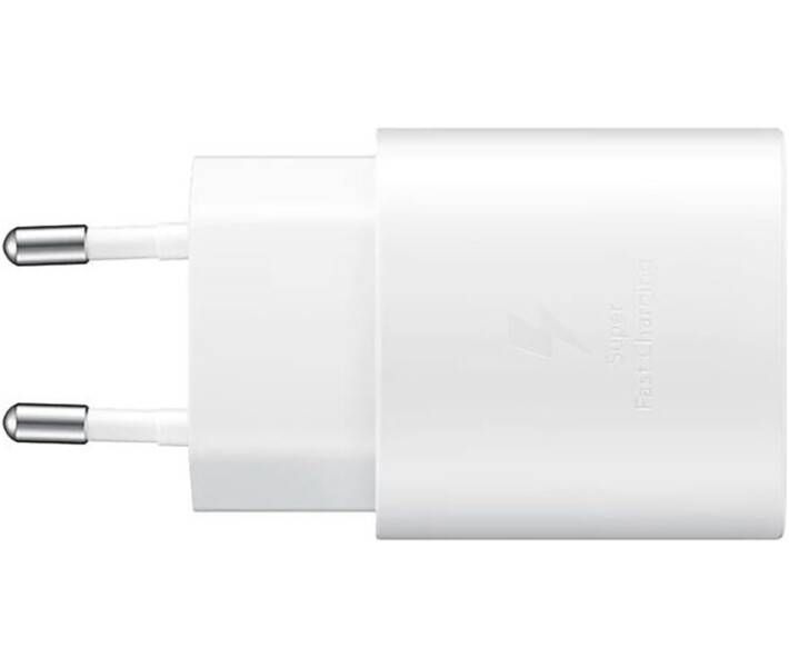 Xiaomi | Мережевий зарядний пристрій Samsung 25W PD Power Adapter (w/o cable) White (EP-TA800NWE) 773852 фото