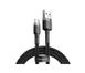 Xiaomi | Кабель USB Type-C Baseus cafule Cable USB For Type-C 2A 3m Gray+Black (CATKLF-UG1) 773818 фото 2