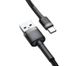 Xiaomi | Кабель USB Type-C Baseus cafule Cable USB For Type-C 2A 3m Gray+Black (CATKLF-UG1) 773818 фото 3