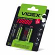 Батарейки Videx (LR03) AAА Turbo 2шт