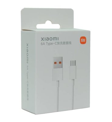 Xiaomi | Кабель Xiaomi 6A Type-A to Type-C 1m (BHR6032GL) 773353-2167 фото