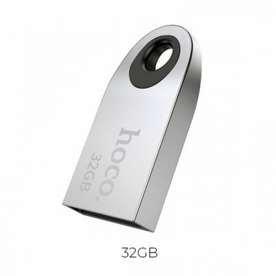 Xiaomi | USB флеш HOCO UD9 Insightful Smart mini car music USB drive 32Gb silver 773696 фото